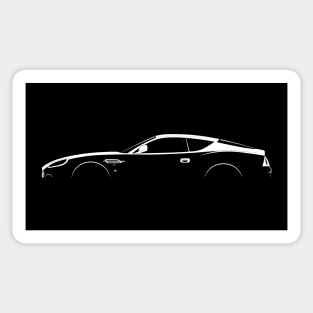 Aston Martin DB7 Zagato Silhouette Sticker